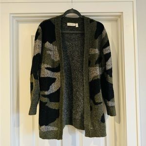 RD Style Camo Print Cardigan Size M